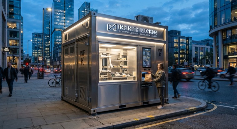Glass-walled street pod